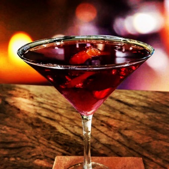 Summer's only ALMOST over, guys and dolls, so the Summer cocktail series continues with the Boulevardier. Hand crafted with love by Anisa, our super friendly and talented barkeep, at The Grill in Westlake Village, California. It's just like a Negroni, but substitute your favorite Rye (Anisa went with Rittenhouse) for the gin. It's a revelation. Cheers!